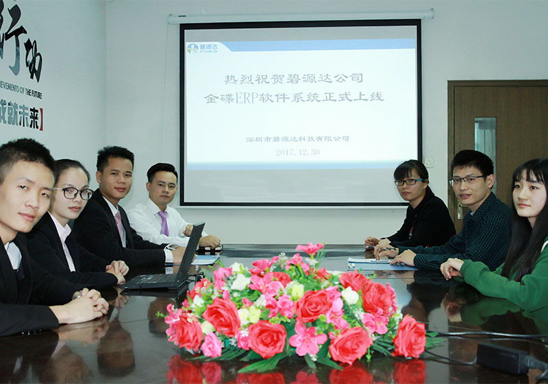 熱烈祝賀碧源達(dá) ERP 系統(tǒng)成功上線！