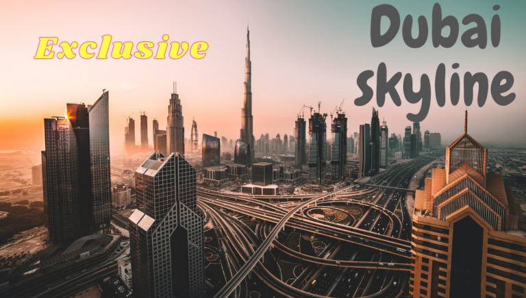 Exclusive Dubai skyline